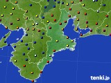 三重県のアメダス実況(日照時間)(2017年11月24日)