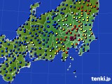 2017年11月26日の関東・甲信地方のアメダス(日照時間)