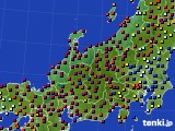 北陸地方のアメダス実況(日照時間)(2017年11月28日)