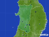 秋田県のアメダス実況(積雪深)(2017年11月29日)