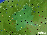 2017年11月29日の群馬県のアメダス(日照時間)