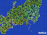 関東・甲信地方のアメダス実況(日照時間)(2017年12月01日)