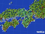 近畿地方のアメダス実況(日照時間)(2017年12月01日)