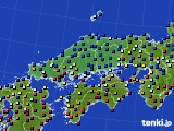 中国地方のアメダス実況(日照時間)(2017年12月01日)