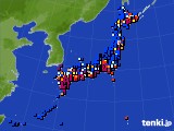 アメダス実況(日照時間)(2017年12月01日)