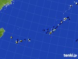 沖縄地方のアメダス実況(風向・風速)(2017年12月01日)