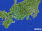 東海地方のアメダス実況(風向・風速)(2017年12月01日)