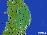 2017年12月04日の岩手県のアメダス(気温)