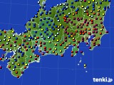 2017年12月05日の東海地方のアメダス(日照時間)
