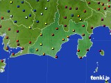 静岡県のアメダス実況(日照時間)(2017年12月05日)
