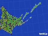 2017年12月05日の道東のアメダス(日照時間)