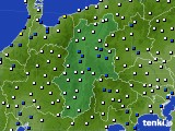 長野県のアメダス実況(風向・風速)(2017年12月05日)