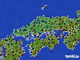 中国地方のアメダス実況(日照時間)(2017年12月06日)