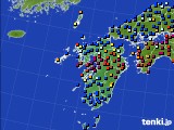 九州地方のアメダス実況(日照時間)(2017年12月07日)