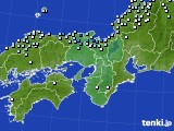 2017年12月08日の近畿地方のアメダス(降水量)
