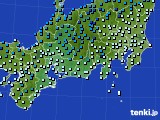 東海地方のアメダス実況(気温)(2017年12月08日)