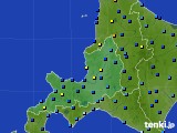 道央のアメダス実況(積雪深)(2017年12月09日)