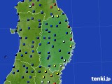 岩手県のアメダス実況(日照時間)(2017年12月09日)