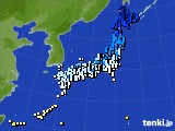 アメダス実況(気温)(2017年12月09日)