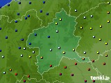 2017年12月10日の群馬県のアメダス(日照時間)