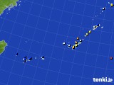 沖縄地方のアメダス実況(日照時間)(2017年12月11日)