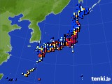 アメダス実況(日照時間)(2017年12月11日)