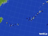 2017年12月11日の沖縄地方のアメダス(風向・風速)