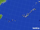 沖縄地方のアメダス実況(風向・風速)(2017年12月15日)