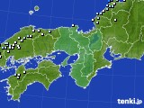 2017年12月16日の近畿地方のアメダス(降水量)