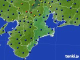 2017年12月16日の三重県のアメダス(日照時間)