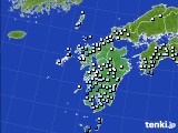 九州地方のアメダス実況(降水量)(2017年12月24日)