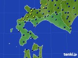 道南のアメダス実況(積雪深)(2017年12月24日)