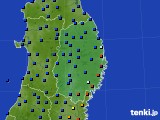 岩手県のアメダス実況(日照時間)(2017年12月26日)