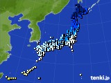 アメダス実況(気温)(2017年12月26日)