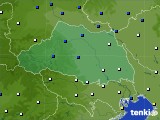 2017年12月26日の埼玉県のアメダス(風向・風速)
