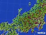 北陸地方のアメダス実況(日照時間)(2017年12月29日)