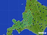 道央のアメダス実況(積雪深)(2017年12月30日)