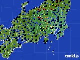 関東・甲信地方のアメダス実況(日照時間)(2017年12月31日)