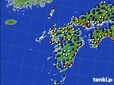 九州地方のアメダス実況(日照時間)(2017年12月31日)