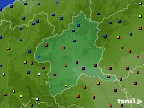 2018年01月01日の群馬県のアメダス(日照時間)