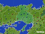 兵庫県のアメダス実況(日照時間)(2018年01月01日)