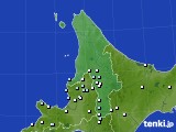 道北のアメダス実況(降水量)(2018年01月02日)