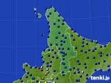 2018年01月02日の道北のアメダス(日照時間)