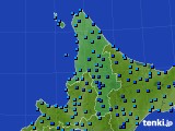 2018年01月02日の道北のアメダス(気温)