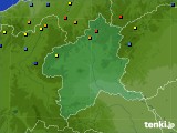 群馬県のアメダス実況(積雪深)(2018年01月03日)