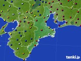 三重県のアメダス実況(日照時間)(2018年01月03日)