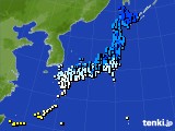 アメダス実況(気温)(2018年01月03日)