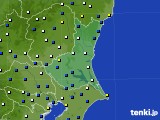 茨城県のアメダス実況(風向・風速)(2018年01月03日)