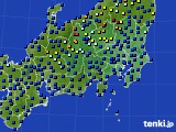 関東・甲信地方のアメダス実況(日照時間)(2018年01月05日)