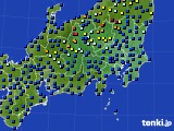 関東・甲信地方のアメダス実況(日照時間)(2018年01月05日)